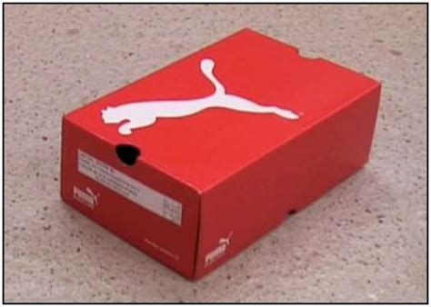 puma recycled cardboard shoes.